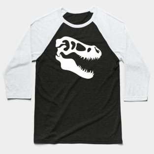 T-Rex Skull Baseball T-Shirt